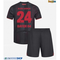 Maglie da calcio Bayer Leverkusen Aleix Garcia #24 Prima Maglia Bambino 2025-26 Manica Corta (+ Pantaloni corti)